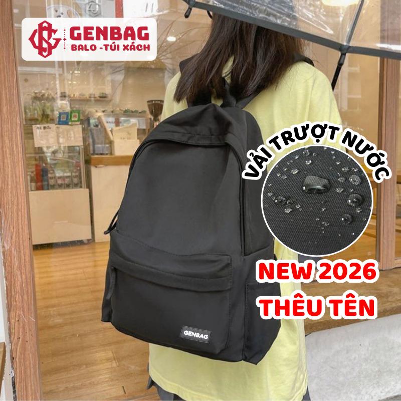  Balo Ulzzang Hàn Quốc Nam Nữ Thời Trang - Balo Thêu Tên Đeo Vai Backpack GENBAG BL02 