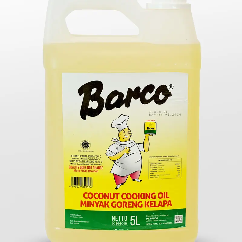 Minyak Barco Jerrycan 5 Liter Oil 1