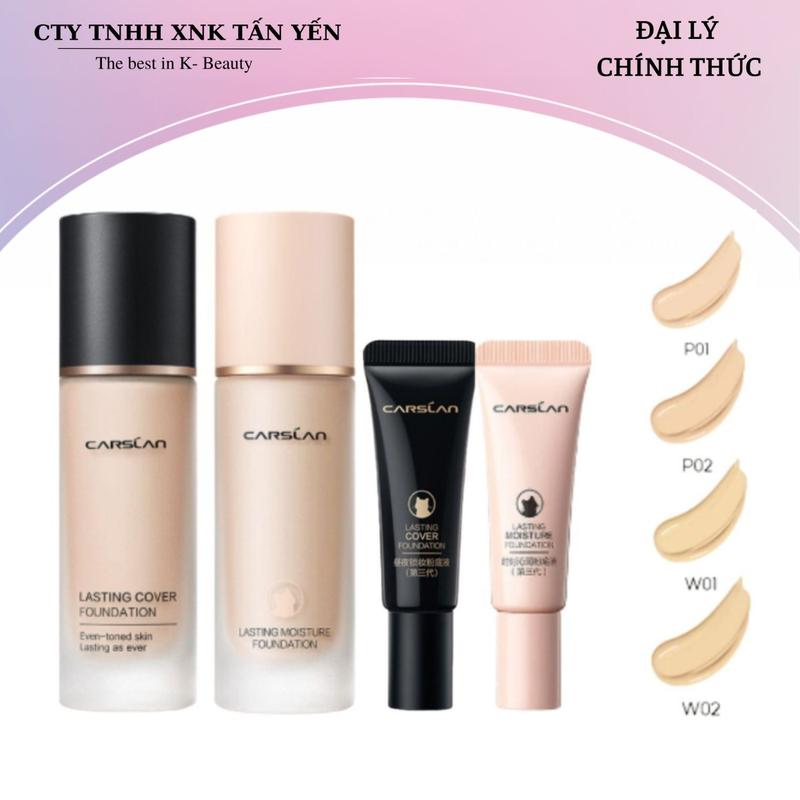 Kem Nền Kiềm Dầu Che Phủ Hoàn Hảo Carslan Lasting Moisture Foundation 5g - 30g