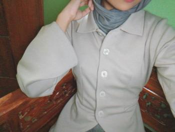 Product Review of Kadaka O-0205 Long Sleeves Outer Top | Atasan Outer Wanita Lengan Panjang from l**a 1