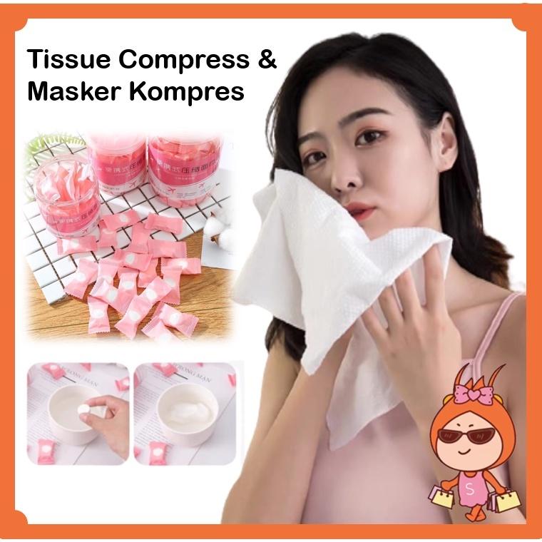 Reseller Welcome - 5609 Compressed Paper Mask Sheet / Tissue Compress ...