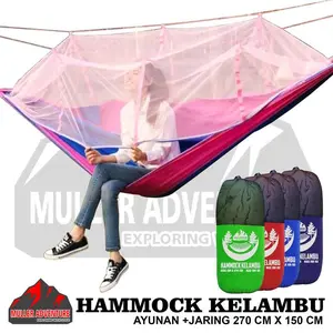 hammock ayunan jaring kelambu hammock anti serangga ayunan kelambu ori
