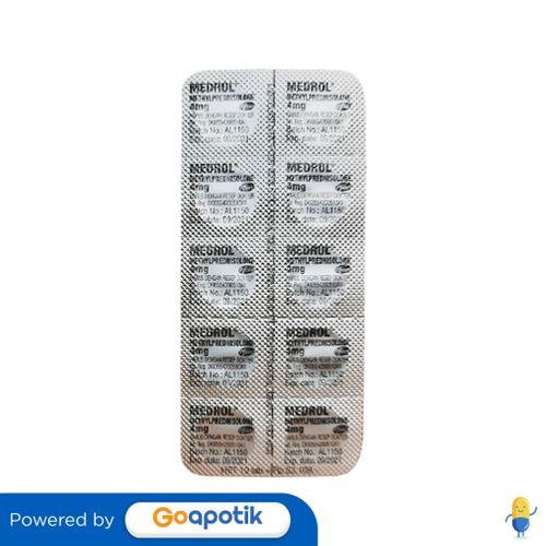 MEDROL 4 MG BLISTER 10 TABLET