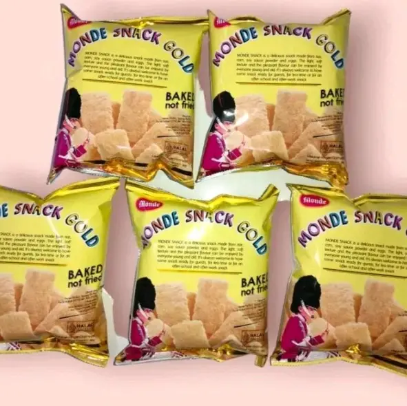 Monde snack gold (paket 10 pcs) Monde snack gold Gift Food 3