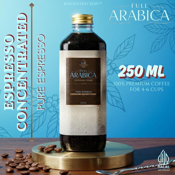 Gambar Espresso Cair Full Arabika 250 ml KONSENTRAT KOPI | Kopi Konsentrat Aceh Gayo | Medium Dark | Halal Indonesia | Kopi Susu dari KONSENTRAT KOPI ESPRESSO CAIR Kota Bandung Tokopedia