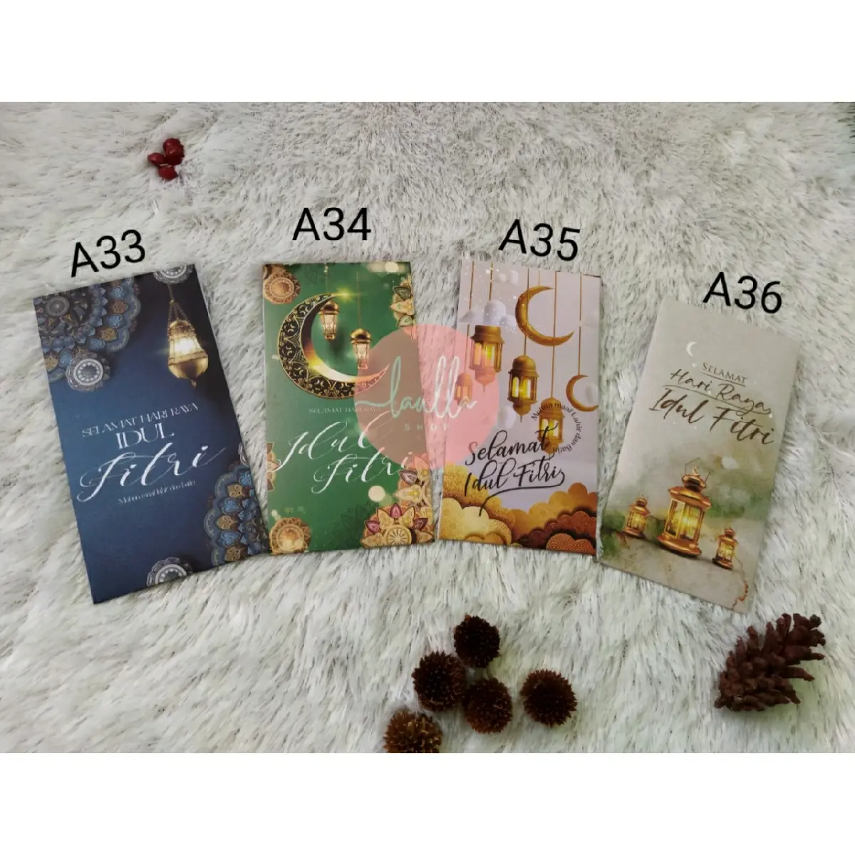 Amplop lebaran edukatif karakter premium kertas tebal murah meriah