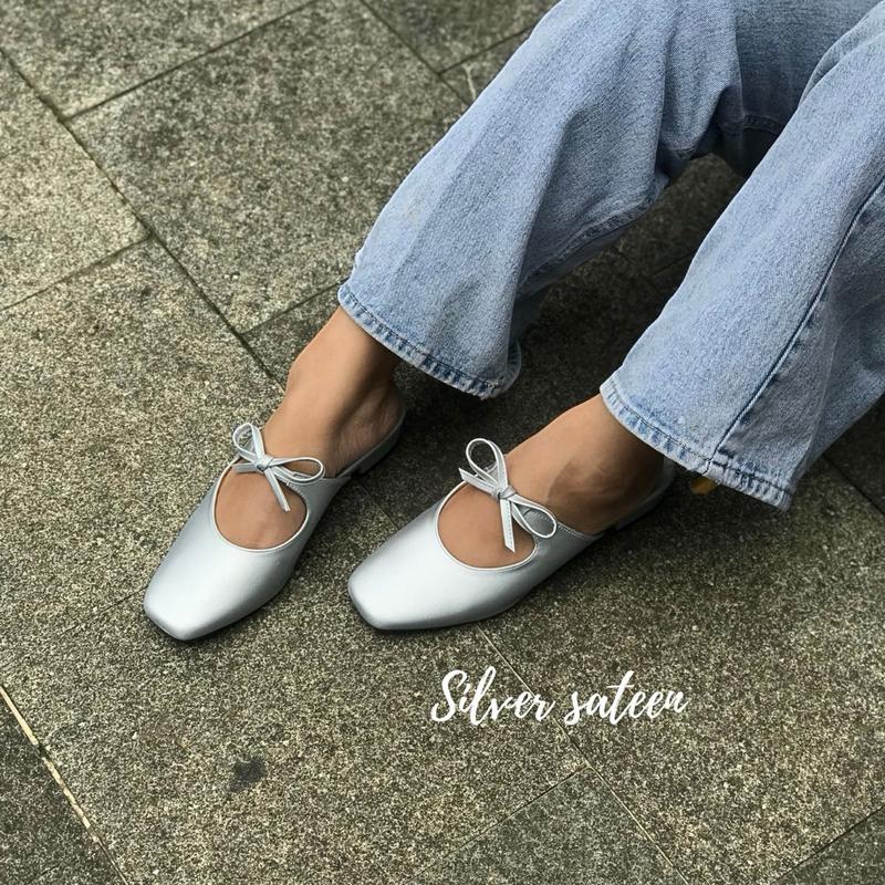 Erabyan Shoes - Naisha Sepatu Mules Heels Wanita | Hak 3 cm 5
