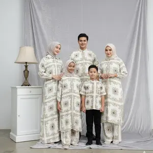 Exclusive Sale Family Set Ramadhani Sarimbit Set Lebaran Rayon Premium Jumbo Busui Setelan Atasan Bawahan Wanita Celana Kulot Panjang Kemeja Dewasa Anak Adem Tebal Nyaman Terlaris