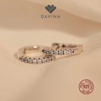 Gambar DAVINA Ladies Amoura Earrings Gold Color Sterling Silver 925 - Anting Wanita Perak S925 Hoop dari DAVINA Jewelry Kota Administrasi Jakarta Pusat 5 Tokopedia