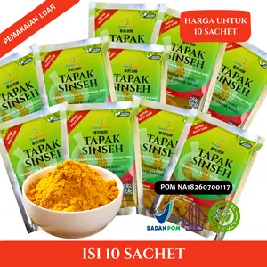 TAPAK SINSEH Rendaman Kaki Isi 10 Sachet