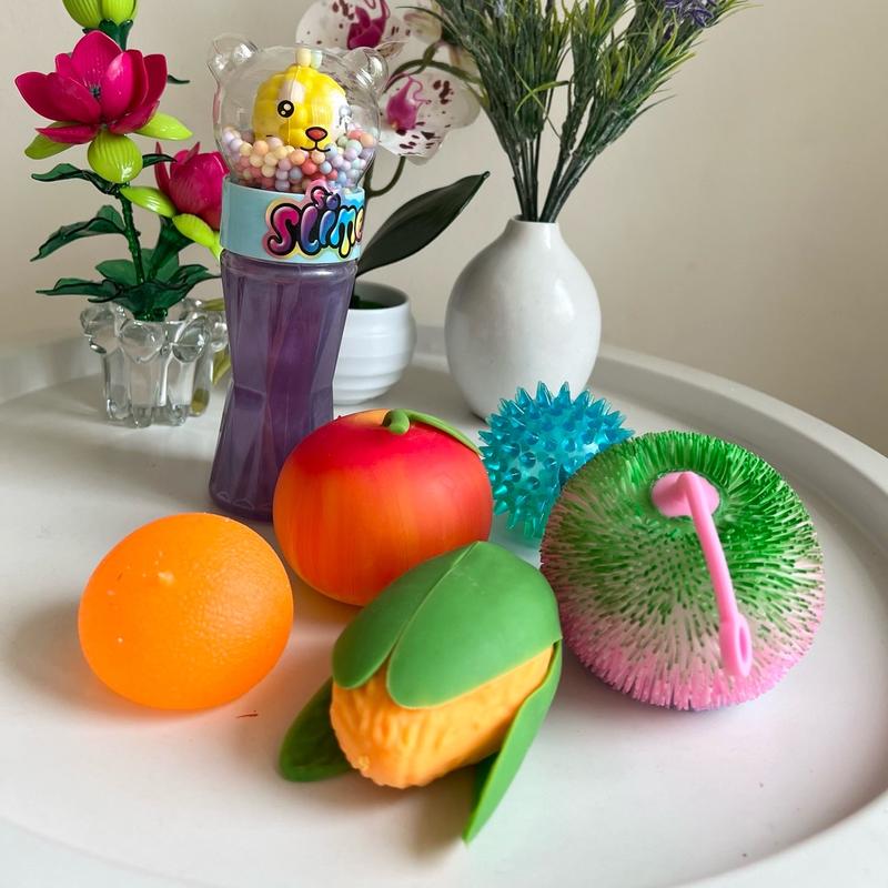 Sensory taktil on the go - NEW! FRUIT SERIES mainan squishy sensory play lucu gemas edukatif latihan anak picky eater 3