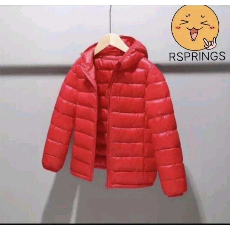 fashion anak jaket puffer gelembung tebal dan hangat minimalis xl 5