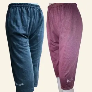 (paket 2 pcs)Celana Bebe Wanita Rip Knit Jumbo 7/8 - Nyaman dan Berkualitas - Pendek Shorts Tebal