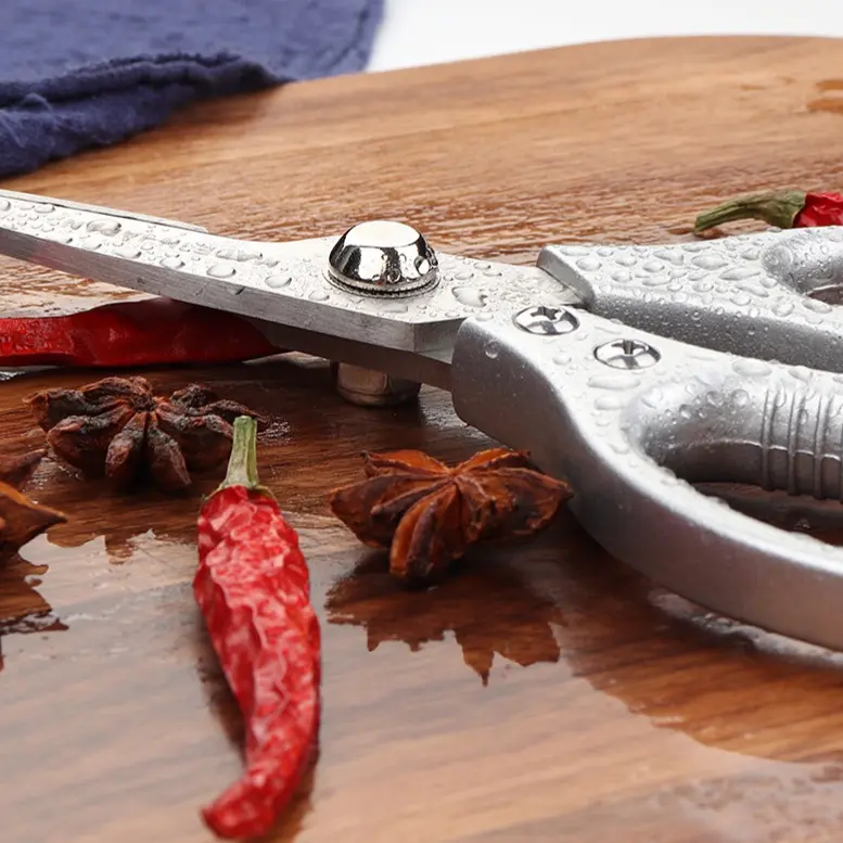 〖ZEY〗 Gunting Dapur Tajam & Tebal Made in Japan Premium Scissors SK5 Steel Gen 4 - Gunting Dapur Multifungsi Baja Tahan Karat original Kitchenware 2