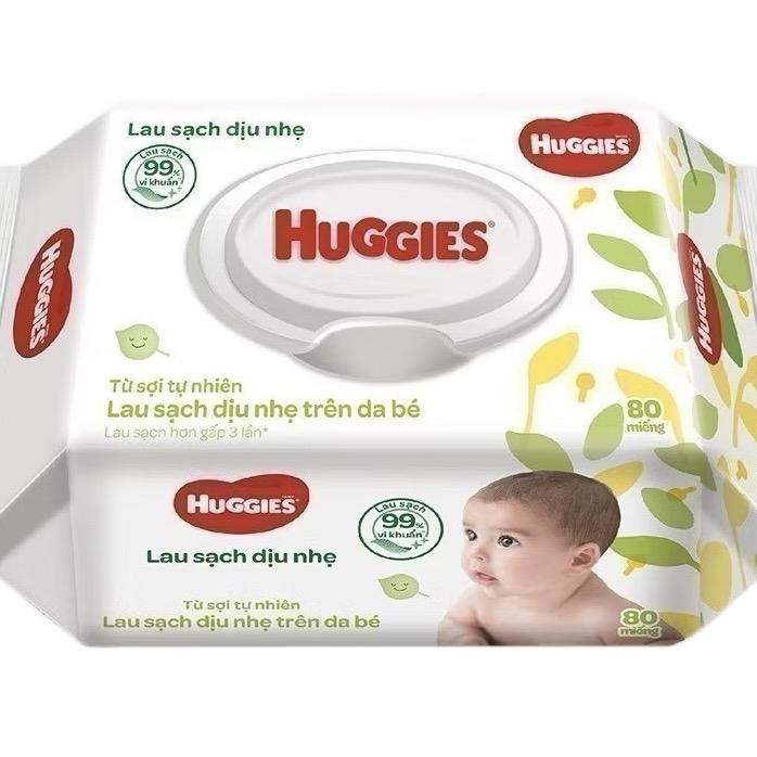   Chính Hãng Khăn Giấy Ướt Em Bé Sơ Sinh Huggies Không Mùi 80 Tờ,Ca Cao&Bơ Hạt Mỡ 72 Tờ  Quà Tặng Tách Từ Tã Huggies  