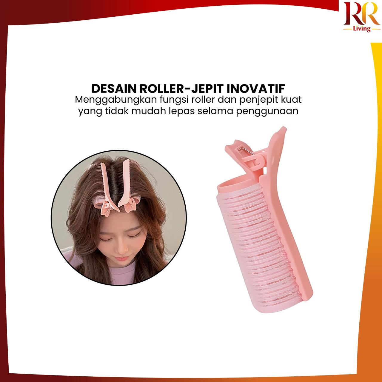 [COD] RR C1394 Jepit Rambut Clip Blow Poni Hair Roller / Roll Rambut Styling Kekinian Model Capit Jedai / Alat Pengeriting Rambut Wanita