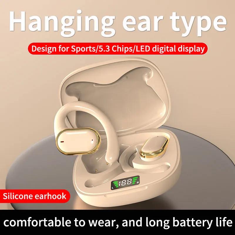 Tai nghe không dây Bluetooth tws X93, tai nghe có thể xoay, đeo không đau, tai nghe thể thao chống thấm nước cho điện thoại 5