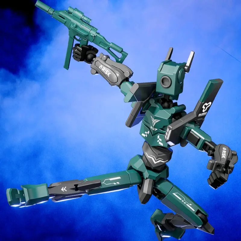 [Siap Kirim] Mecha Magnetic Dummy 13 Action Figure High Quality | Mainan Lucky 13 | Titan 13 5