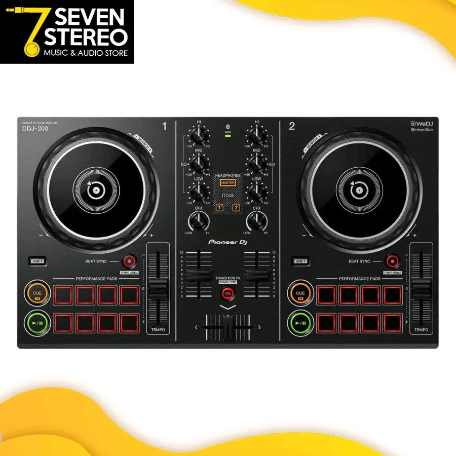 Pioneer DDJ 200 DDJ-200 DJ Controller - Alat DJ