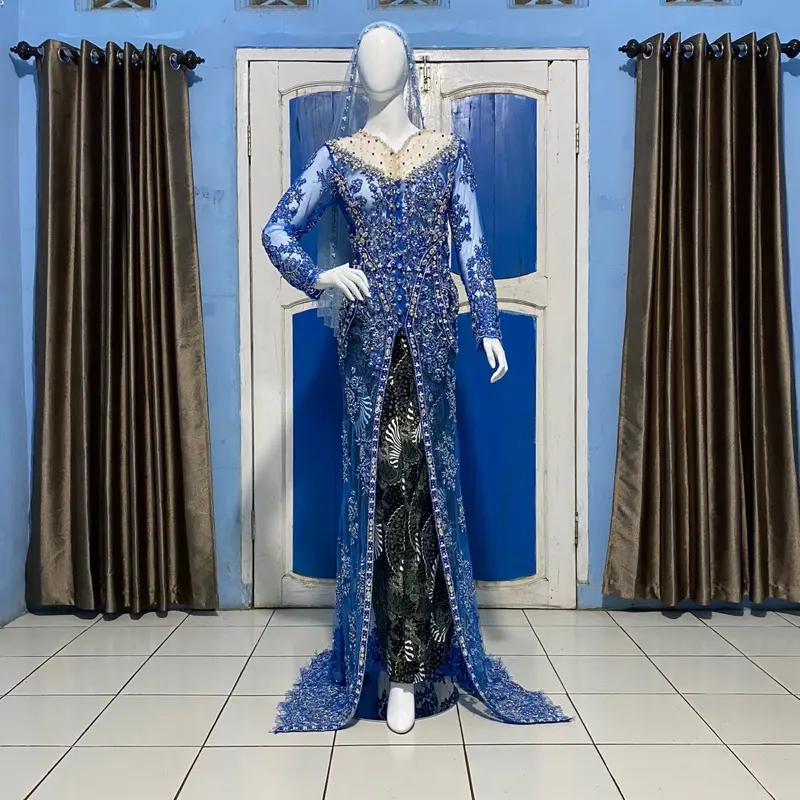 Kebaya pengantin wanita / slim dress / wedding dress 4