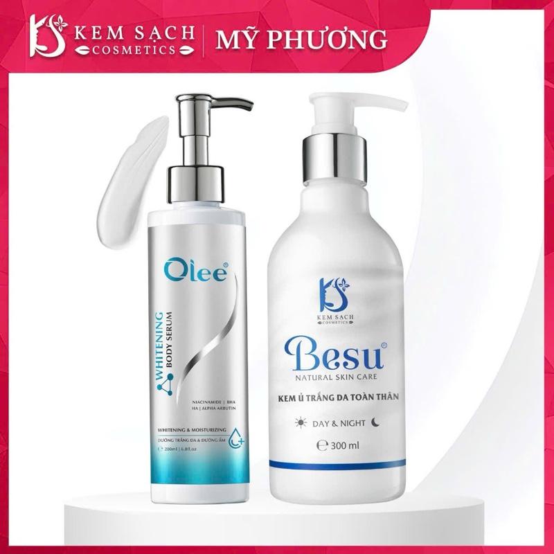  SERUM BODY TẶNG KEM Ủ TRẮNG da toàn thân 