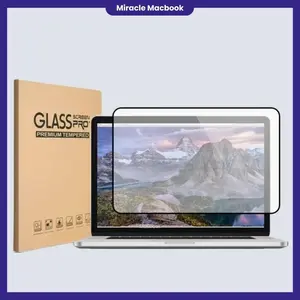 TEMPERED GLASS FILM Laptop Support Macbook NEO ANTI GORES LAPTOP HD NEW AIR PRO RETINA 11 12 13 14 15 16 INCH NON / WITH CD ROOM / TOUCHBAR /TOUCH ID M1 M2 M3 2020 2021 2022 2023 2024 Plastik Computer