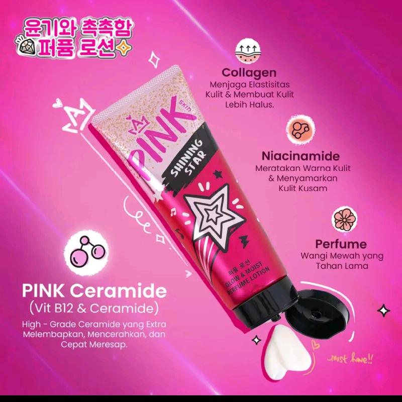 Perawatan Kulit - Lotion Parfum Serum Pink Skin - Pencerah Hand Mencerahkan Tubuh 1