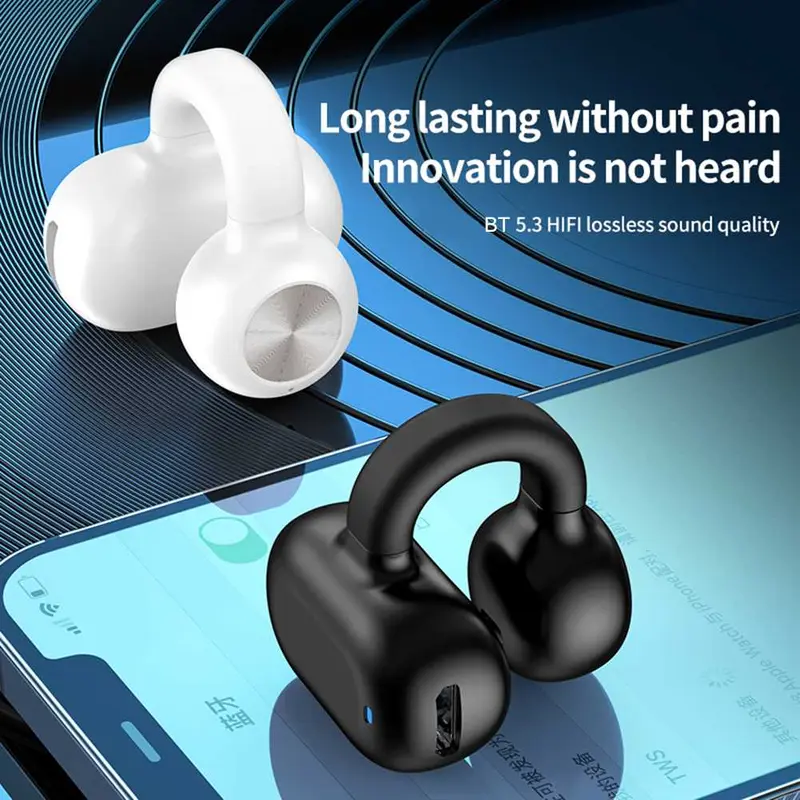 Earphone Bluetooth 5.3 TWS HiFi Surround Ergonomic 50mAh - Z28 5