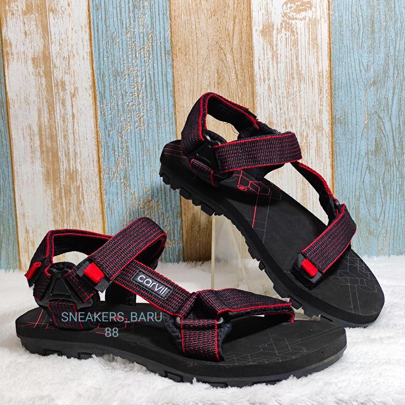 sandal gunung carvil model keren tapak karet tali kuat cook untuk dipakai pria dan wanita 1