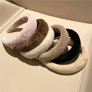 Bando Bulu Fluffy Cute Simple Korean Look Headbands - BT45