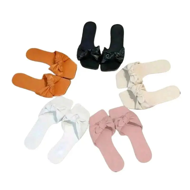 Q-WARRY STORE " FINNA " Sendal teplek wanita kekinian elegat style anti slip Sandal Cewek Jepit 1