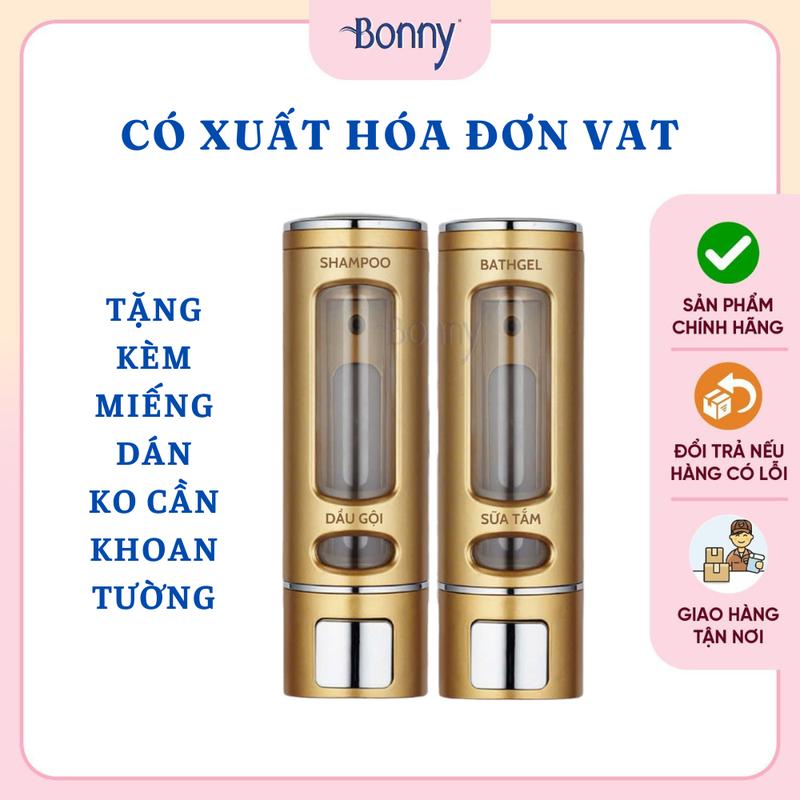 Bình đựng nước rửa tay hộp đựng dầu gội sữa tắm gắn tường hộp đựng nước rửa chén cao cấp bình tròn