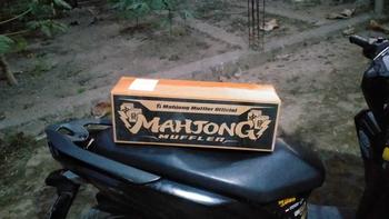 Product Review of Knalpot CMS Suara Ngebas Gerung Adem Full System Original Mahjong Muffler untuk Motor Beat Scoopy Vario Mio Nmax Aerox PCX dll - Motorcycle, Foto from 𝗠** 𝗔**𝗧 1