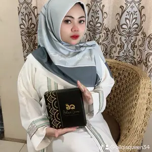 Bilqis Queen scarft Garis polos