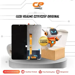 LCD Screen Untuk (LCD) REALME C21Y/C25Y ORIGINAL