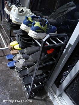Product Review of Shoe Rack Shoe Shelf Almari Kasut Bertingkat Save Space  Shoe Rack Rak Kasut 3/4/5 Tiers from S**4 1