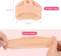 Gambar 【SOFEISTORE】Bantalan Kaki Depan Sepatu Hak Tinggi Silikon Menebal Sol Dalam Wanita Anti-selip Untuk Memperkecil Ukuran Sepatu - Kulit(1pasang) dari sofeistore Kab. Tangerang 5 Tokopedia