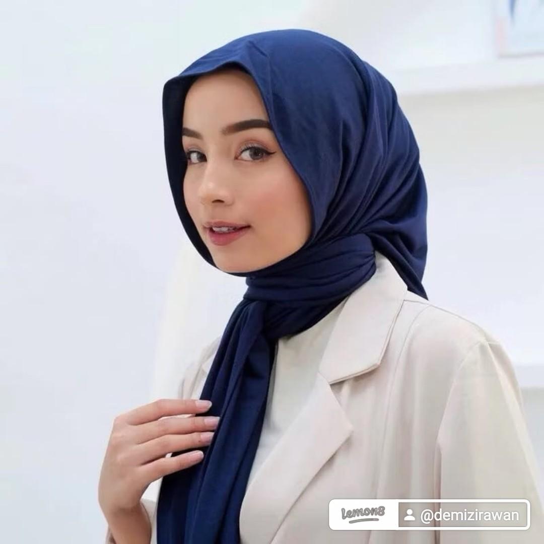 Hijab Pashmina Kaos Rayon Premium