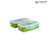 Gambar LocknLock Kotak Makan Rectangular Food Container 350ML - 350ml with Divider dari Locknlock.indonesia Kota Depok 2 Tokopedia
