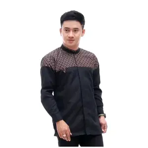 kemko/kemeja koko muslim lengan panjang jubah pria muslim Baju