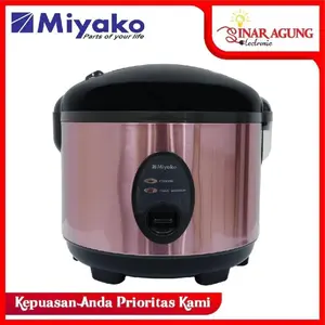 Miyako MCM 508 Magic Com [1.8 L] - ROSE GOLD Cooker Listrik Pemanas