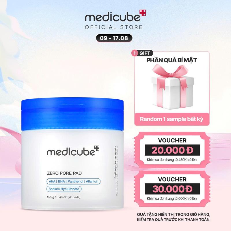 Toner ZERO PORE PAD 70 miếng/ 155g