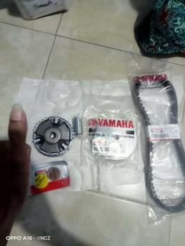Product Review of Paket Cvt Van Belt + Rumah Roller Assy Set + Kipas Roller Mio Sporty Mio Smile Mio Soul 5TL Motorcycle from B** K** 0