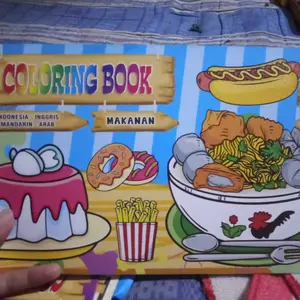 Buku Mewarnai / 8pcs Buku mewarnai  /  buku mewarnai anak / buku mewarnai SET