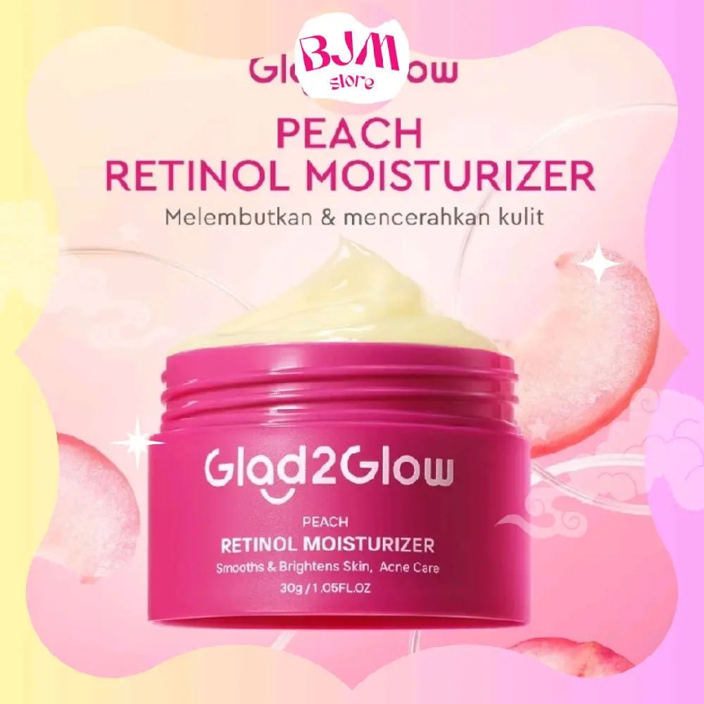 GLAD2GLOW Peach Retinol Moisturizer