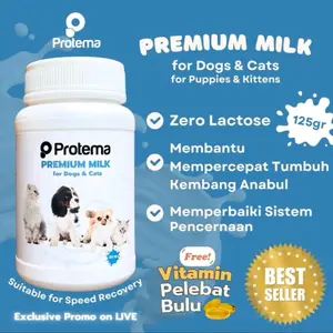 Premium Milk For Cat & Dogs Protema 125gr