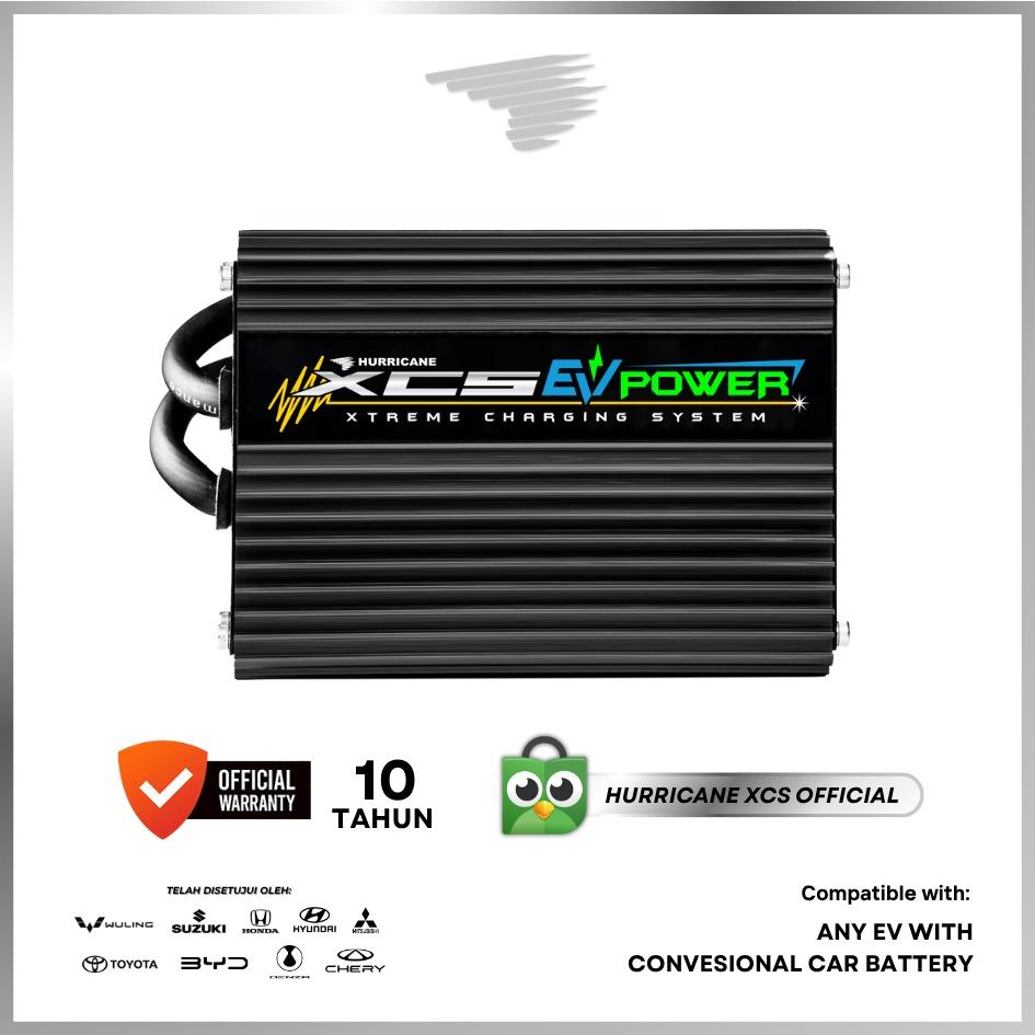 Hurricane XCS EV Power Penghemat BBM & Voltage Stabilizer untuk Mobil Listrik Mobil EV Electric Vehicle – Penghemat Baterai Listrik , Stabilkan Tegangan, Performa Optimal
