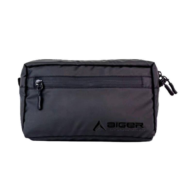Tas Handbag Pria Multifungsi Clutch Bag Waterproof Anti Air Tas Selempang Pria Warna Hitam 5