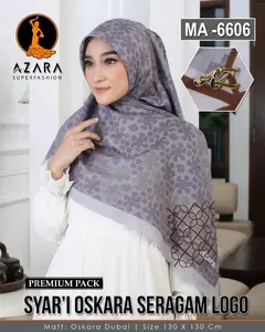 PAKET USAHA HIJAB AZARA SYARI OSKARA MOTIF LOGO TERMURAH