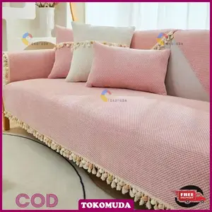 TOKOMUDA COD Sarung Sofa Antiselip Selimut Sofa Mewah Cover Sofa Pelindung
